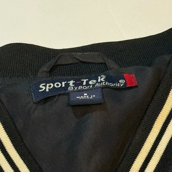 Black and Cream Monster Pullover windbreaker Jacket - Picture 3 of 6